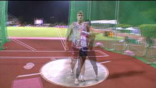 Men's Discus Final - Athletics - Singapore 2010 Youth Games