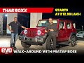 Mahindra Thar Roxx walk around with Pratap Bose | evo India