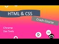 HTML and CSS Crash course #08. Chrome DevTools