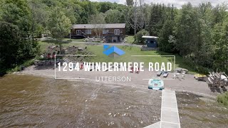 1294 Windermere Road Utterson - Aerial Video