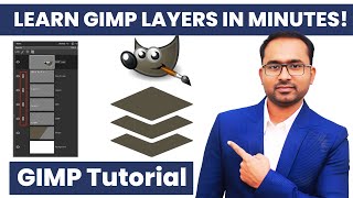 Master Layers in GIMP | GIMP For Beginners in Hindi (हिन्दी)