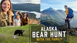 Black Bear Hunt with Kids Hiking the Alaska Backcountry!