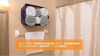 Big Lots Quick Tip: Extra Towel Storage
