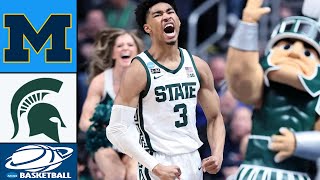 Michigan State vs Michigan [ FULL GAME Highlights ] Feb 21, 2025 | College women's basketball 2025