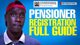 HOW TO REGISTER PENSIONERS ON THE NEW PENSION REGISTRATION PORTAL ON E-CITIZEN FULL GUIDE