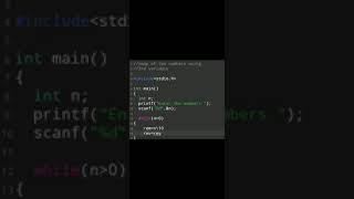 #58| Programming Language Tutorial Video | C Language Exercise 59 #shorts #coding