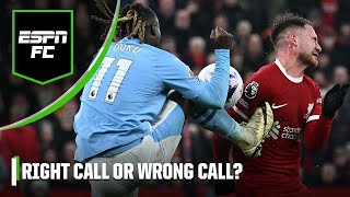 Liverpool denied a ‘STONEWALL’ penalty in injury time vs. Manchester City - Marcotti | ESPN FC