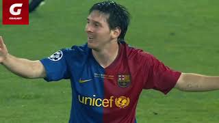 DAY WHEN MESSI AND RONALDO FIRST MEETED IN THE FINAL OF THE CHAMPIONS LEAGUE
