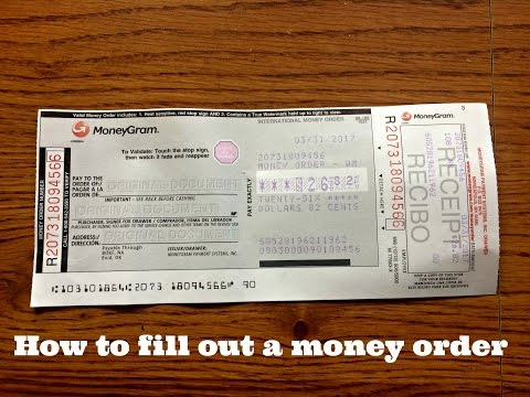 How to fill out a Walmart Money Order (Money Gram) How to fill out a Walmart Money Order (Money Gram)