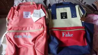 ANELLO backpack Ori vs Fake