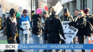 Canada Post workers launch strike & CTF blasts Liberals on edible cricket farm l Nov 15, 24 l BCN