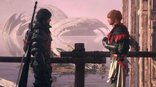 FF16 隠れ家でのクライヴとジョシュアの会話シーン