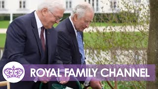 King Attends Green Reception and Plants a Tree in Berlin