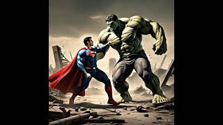 Hulk vs super man