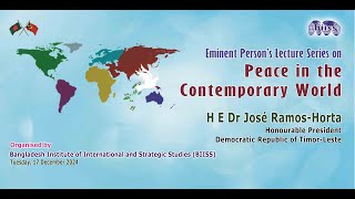 Eminent Person’s Lecture Series on Peace in the Contemporary World on 17 December 2024