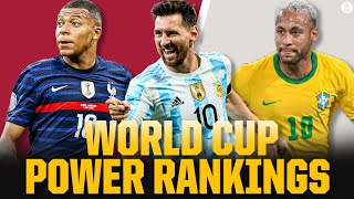 2022 World Cup Power Rankings: Argentina HOLDS No. 1 Spot I CBS Sports HQ