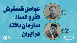 عوامل گسترش فقر و فساد سازمان یافته در ایران (بخش 1)، نادر حبیبی، میکائیل عظیمی (دانشگاه برندایس)