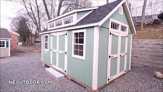 💙💙10x16 SHED | SHE SHED | MAN CAVE | STORAGE IDEAS | VIRTUAL SHED TOUR 46