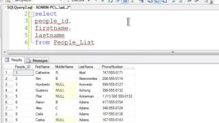 SQL Server Express 2008 R2 Tutorial 11 View YouTube