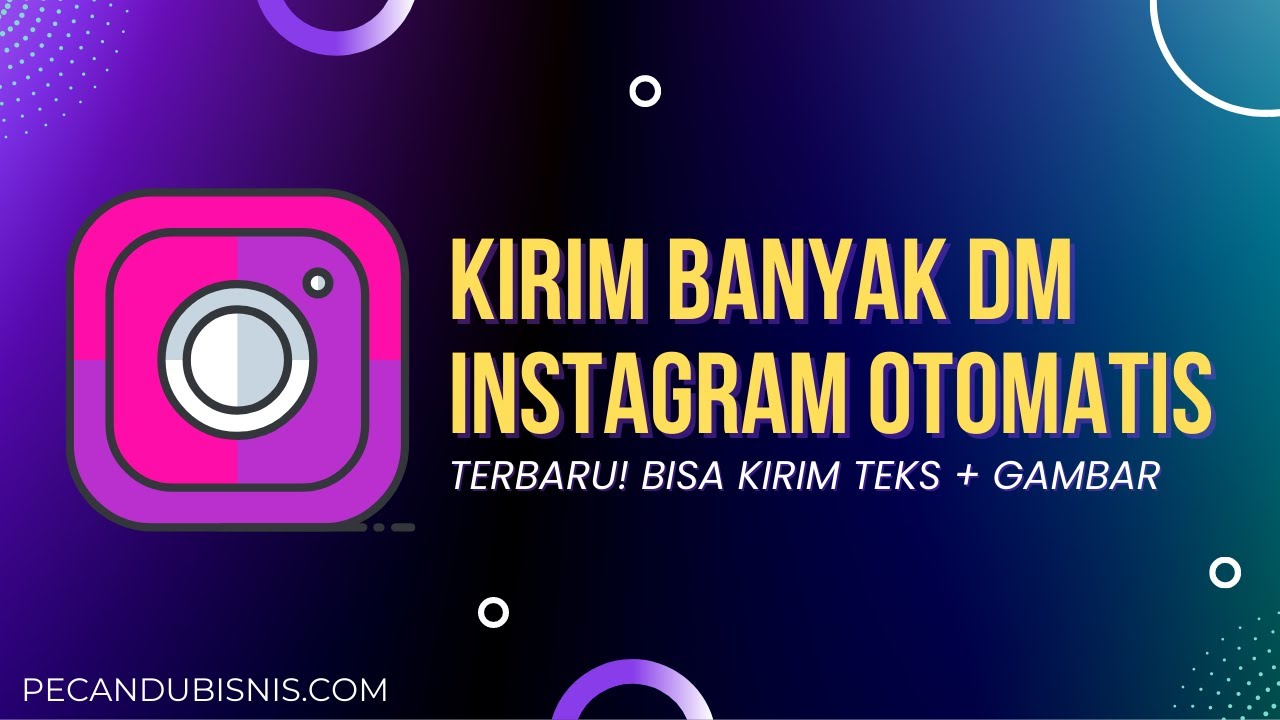 CARA KIRIM PESAN MASSAL DI INSTAGRAM OTOMATIS BROADCAST DM INSTAGRAM ...