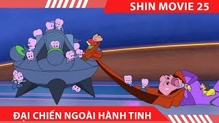 Review Shin Cậu Bé Ngoài Hành Tinh Shiriri , Tóm Tắt Shin Movie 25 Cuộc Xâm Lăng của Shin