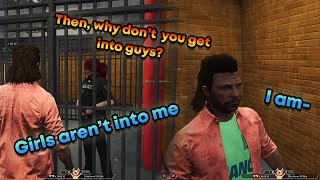 Dundee pretends to be YUNO in jail | GTA V RP NoPixel 3.0