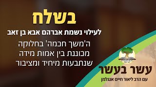 עשר בעשר 'בשלח': ה'משך חכמה' בחלוקה מכוננת בין אמות מידה שנתבעות מיחיד ומציבור | הרב ליאור אנגלמן