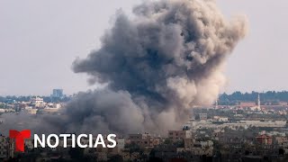 Israel y Hamas estudian un posible cese al fuego en la Franja de Gaza | Noticias Telemundo