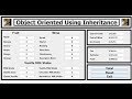How to Create an Object Oriented Project in Java Eclipse Using Inheritance - Tutorial 1 of 2