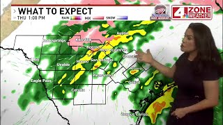 Texas storm brings snow and ice