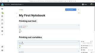 Using Deepnote | Automate Everything with Python