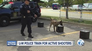 U of M Police train for active shooters