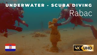 Scuba diving in Rabac, Croatia