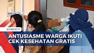 Warga Surabaya Antusias Ikuti Program Cek Kesehatan Gratis di Puskesmas