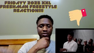 Fridayy's XXL 2023 XXL Freshman Freestyle REACTION!!!