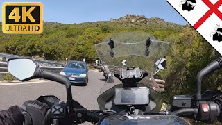 Scenic Motorcycle Ride in Sardinia I SS198 Lanusei and Seui POV | 4K 🇮🇹