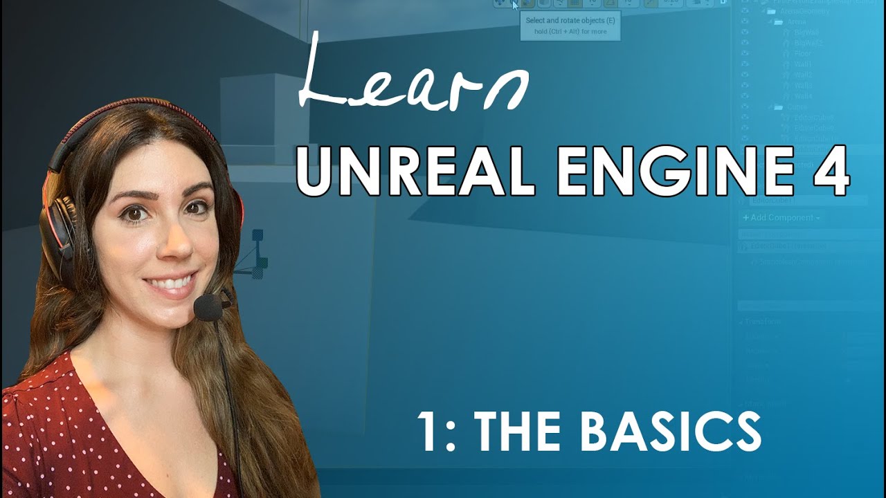 Unreal Engine 4 Beginner S Tutorial 1 The Basics Youtube Unreal Engine 4 Beginner S Tutorial 1 The Basics Youtube