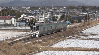 磐越西線 E721系0番台 喜久田～郡山富田