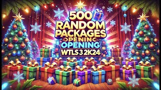 500 Random packages opening Xmas 2k24