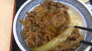 吉野家　あたまの大盛り食べてみた～すき家でいう中盛みたいな～