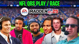 NFL QBS Play Madden 25 RACE! Who Wins?