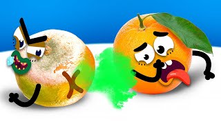 Crazy Doodles Prank Each Other! Funny DIY Tricks Of Funny Fruits! - # Doodland 657