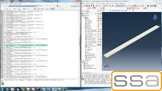 Model generation using Python Script in Abaqus CAE
