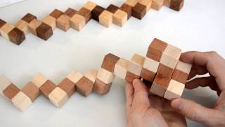 How To Solve The Snake Cube Puzzle