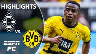 Borussia Monchengladbach vs. Borussia Dortmund | Bundesliga Highlights | ESPN FC
