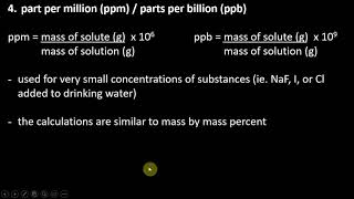 3UChem-Note 4.2 - Concentrations and Dilutions