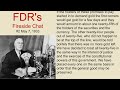 fdr s fireside chat 2 new deal program