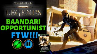 Baandari Opportunist FTW! Market Assassin | TES Legends