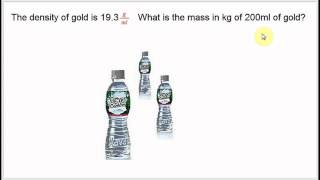 First Introduction to Dimensional Analysis (Factor Label Method)