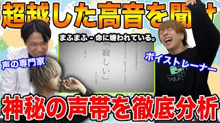 【まふまふ - 命に嫌われている。】全てを超越した高音…声帯の専門家2人が秘密を暴く【リアクション動画】